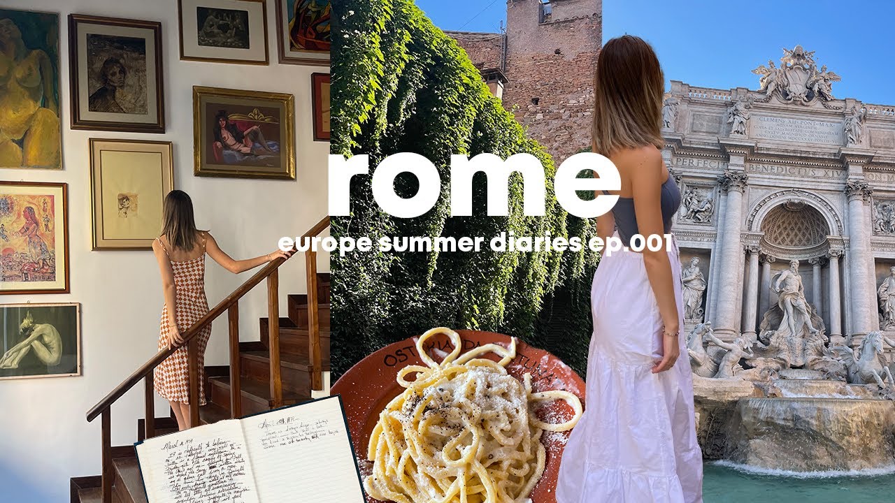A solo weekend in Rome…🍝💌 | Europe summer diaries