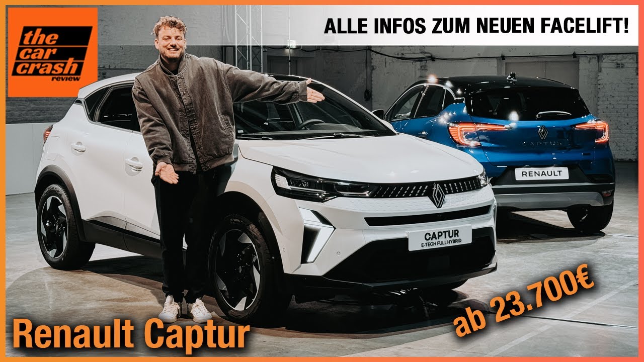 Renault Captur (2024) Alle Infos zum NEUEN Facelift ab 23.700€! Review | Test | Preis | Techno | POV