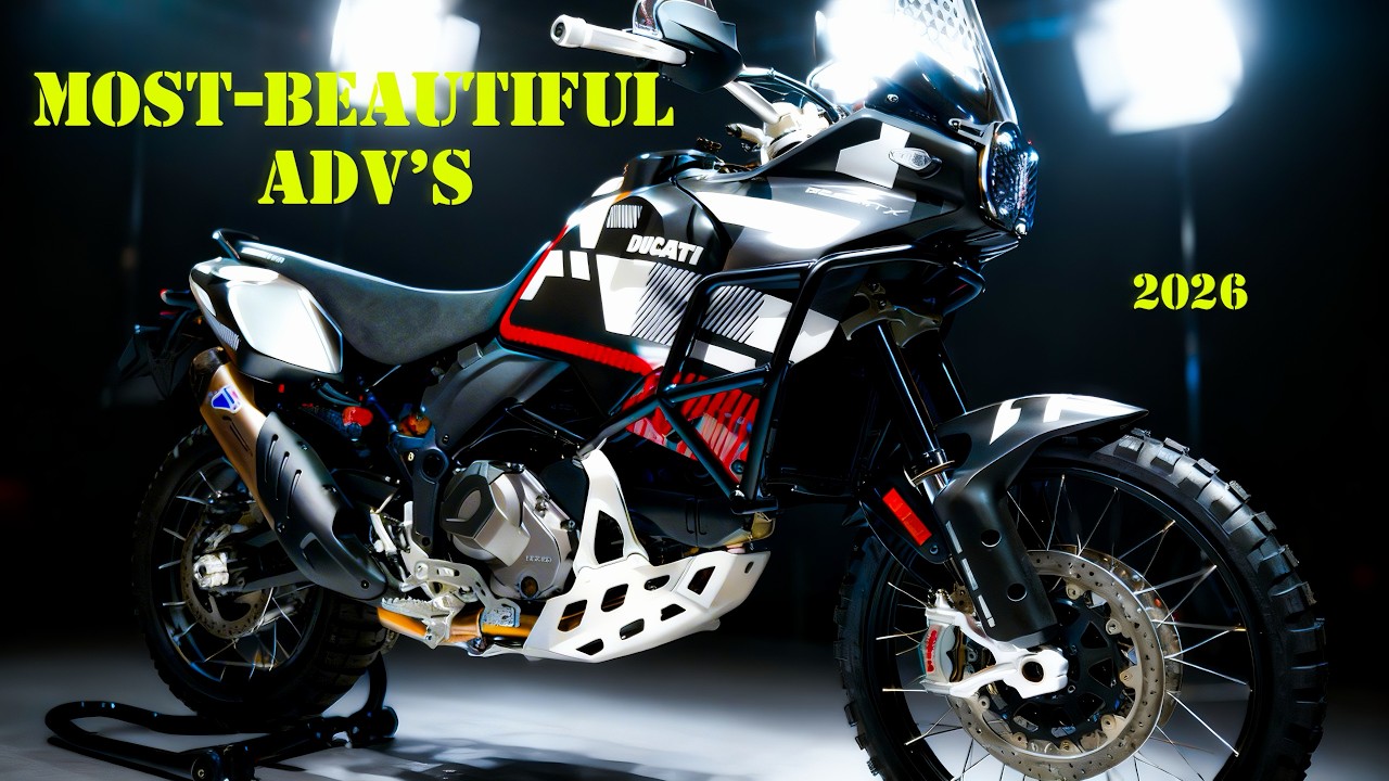 2026 Top 15 Most-Beautiful ADV Bikes!