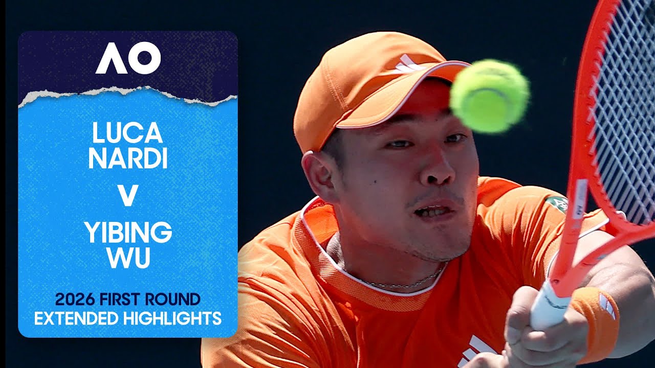 Luca Nardi v Yibing Wu Extended Highlights | Australian Open 2026 First Round