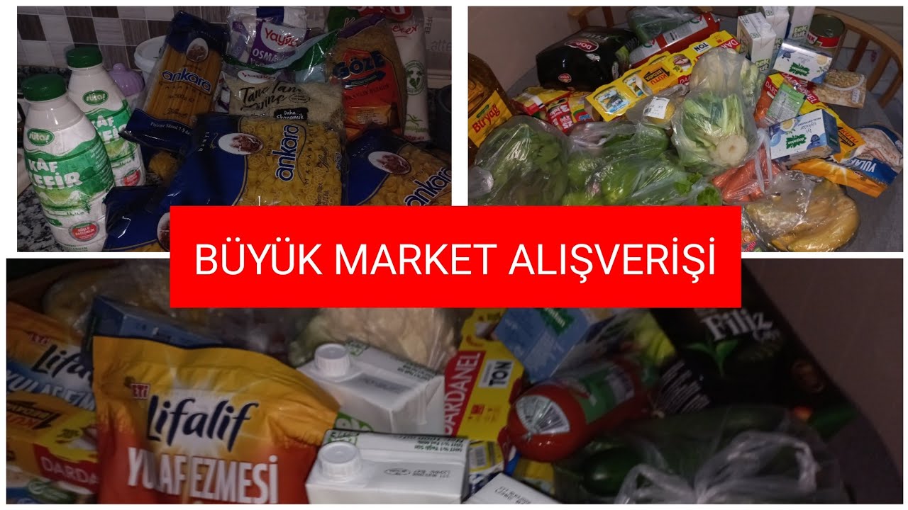 BÜYÜK MARKET ALIŞVERİŞİ 💯AYLIK MARKET ALIŞVERİŞİ💯DİYET ALIŞVERİŞİ 💯NELER ALDIK❓️