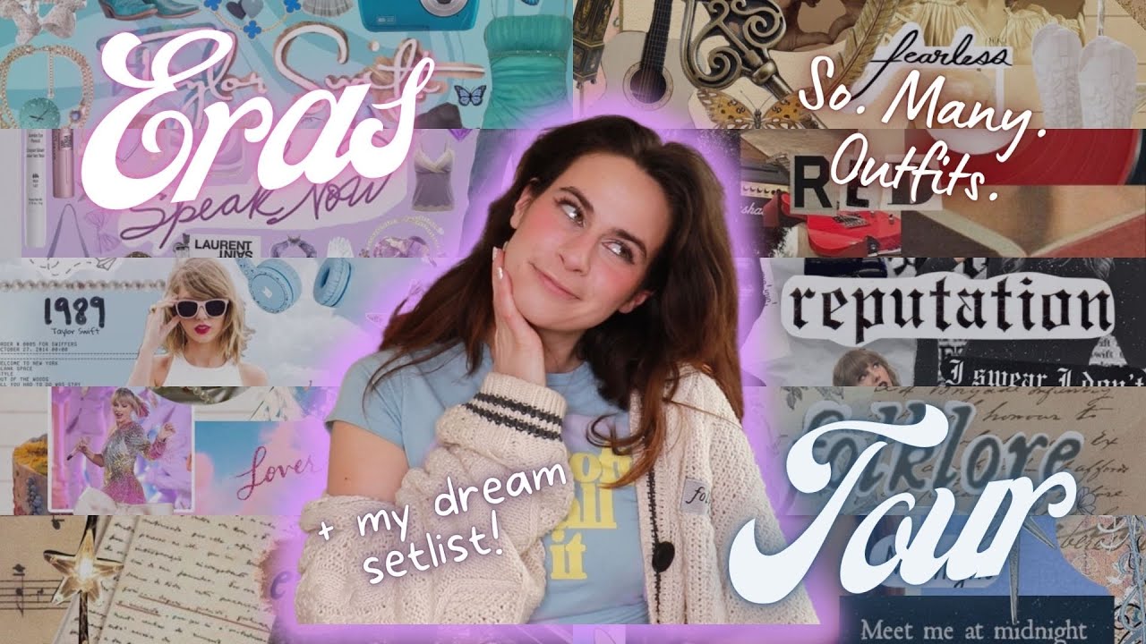 Outfits for the ERAS TOUR! based on your favorite album + my dream setlist! 🌸🦋🐍❤️
