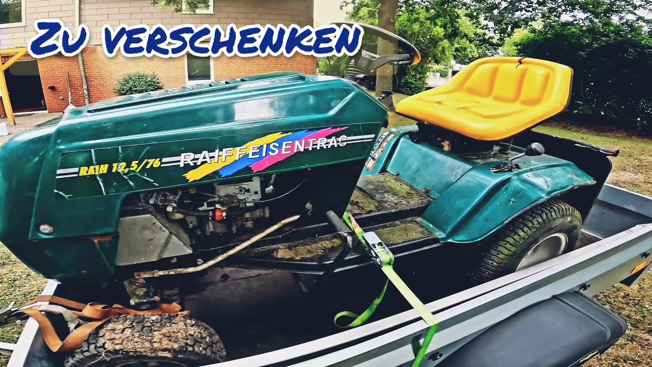 Ebay Kleinanzeigen Rasentraktor zu verschenken