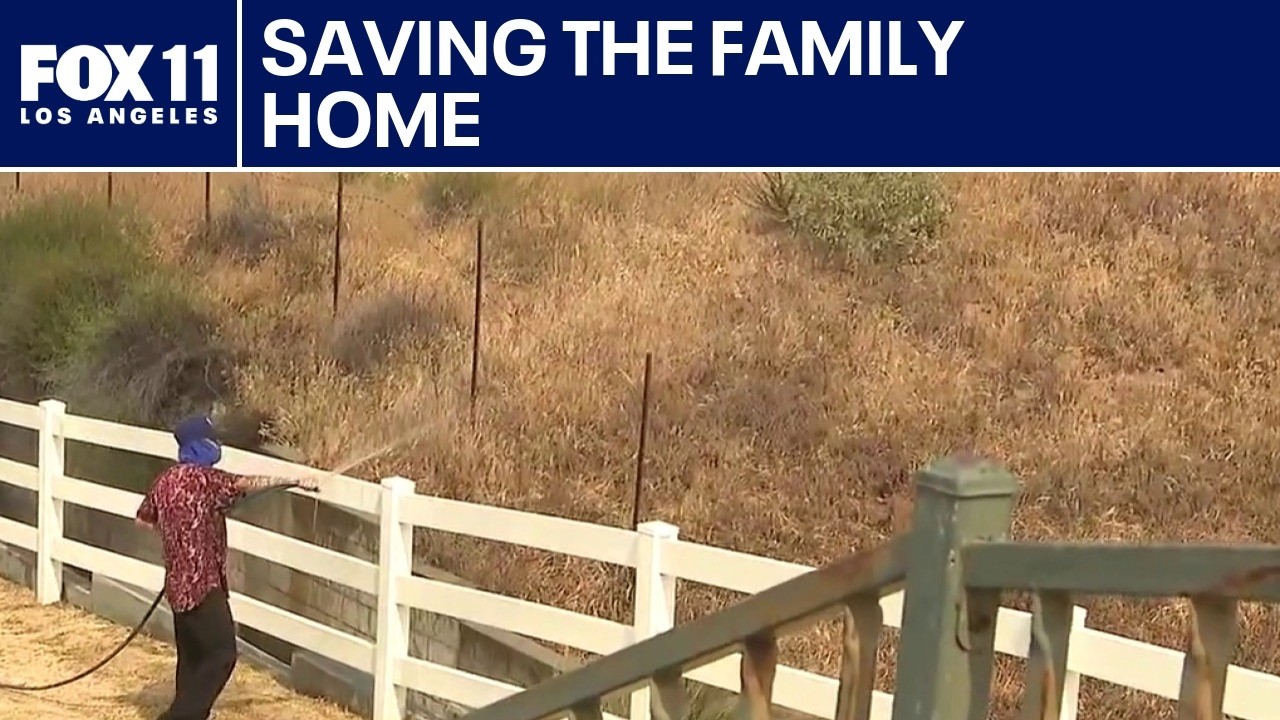 Brothers stay behind to fight Moreno Valley fire