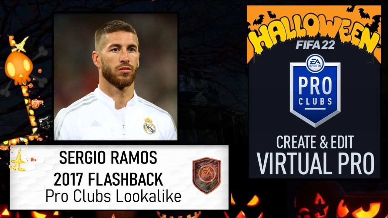 FIFA 22 - Sergio Ramos Halloween Flashback - Pro Clubs Lookalike