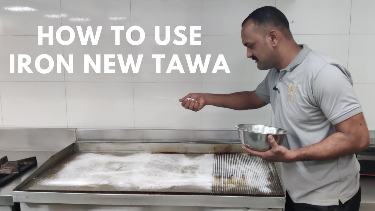 HOW TO USE IRON NEW TAWA |  डोसे का नया तवा कैसे इस्तेमाल करें |  HOW TO CLEAN DOSA TAWA |