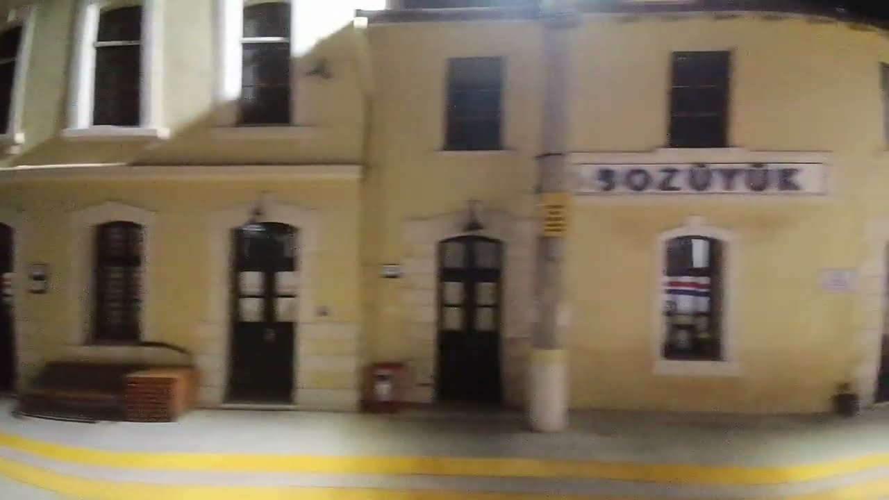 Ankara Ekspresi penceresinden Bozuyük istasyonu   ( 14-6-2022 )