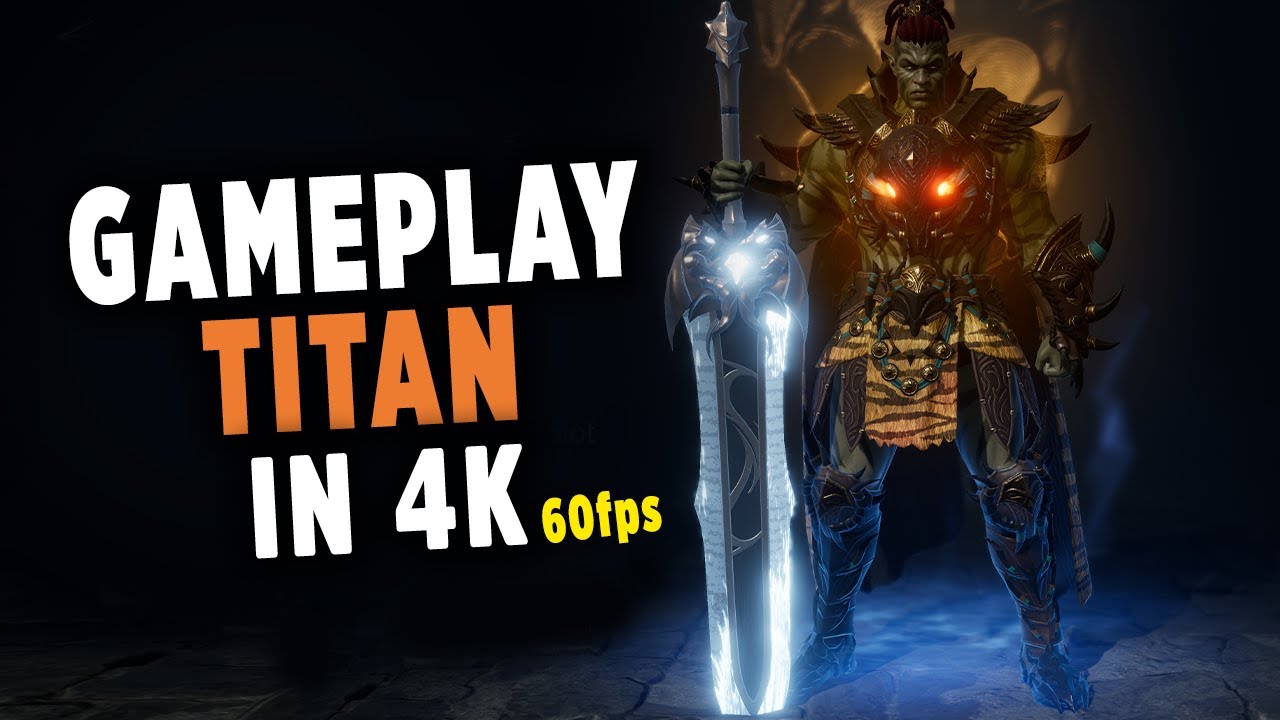 LINEAGE 2M - GAMEPLAY TITAN LVL 75 - KOREAN PLAYER [4K60FPS]