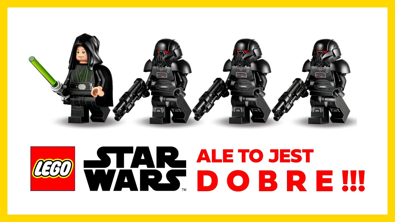 Dark Troopers kontra Luke Skywalker 🔥 WOW 🔥 Zestaw Dark Trooper Attack Lego Star Wars (75324)