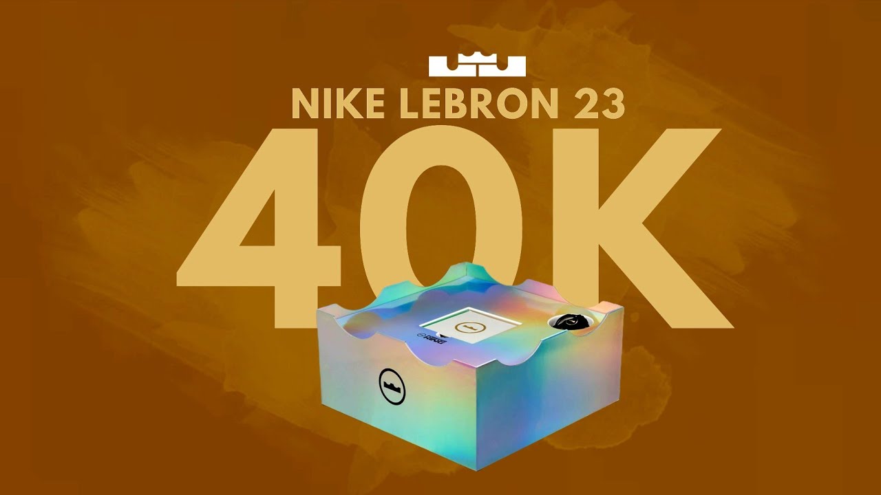 Nike LeBron 23 40K Gold 2025 👑 &mdash; King James&rsquo; Legendary Sneaker!
