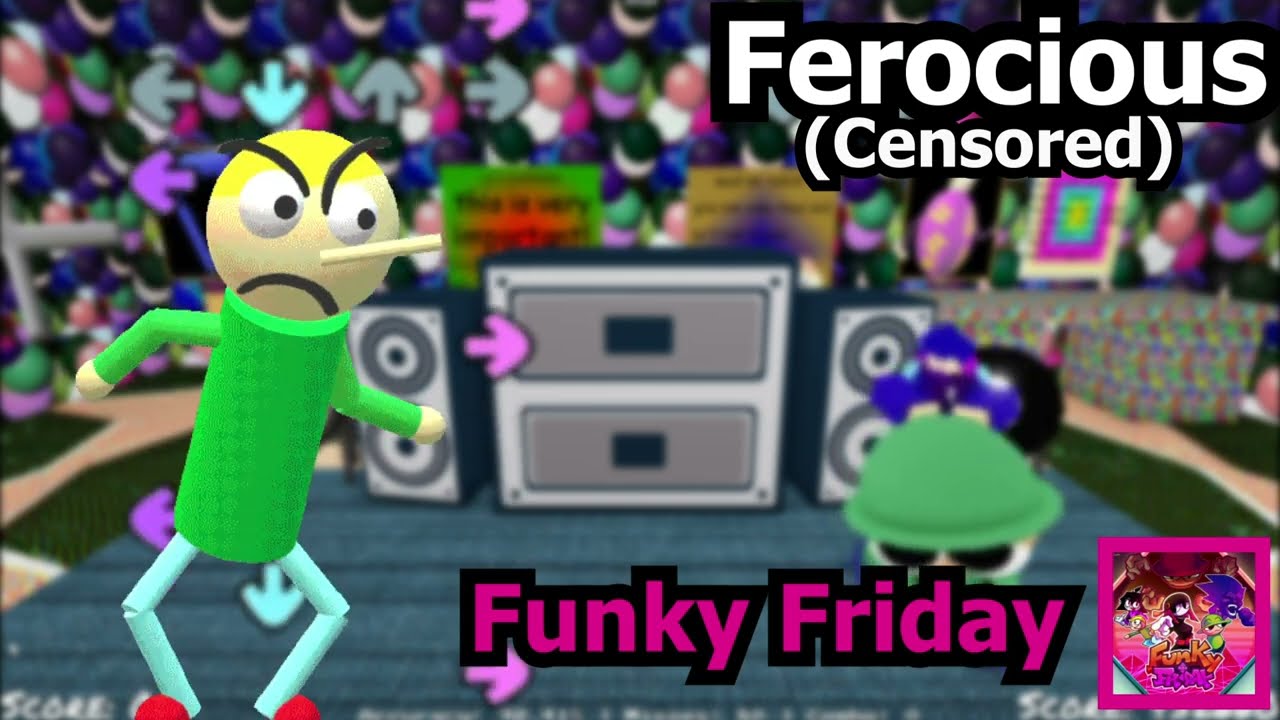 Ferocious (CENSORED) - VS Dave & Bambi Golden Apple Edition OST | Funky Friday