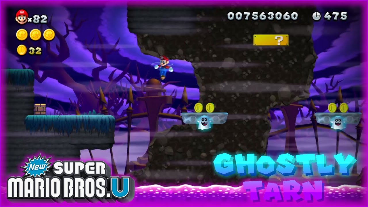 Ghostly Tarn | NSMBU Custom Level