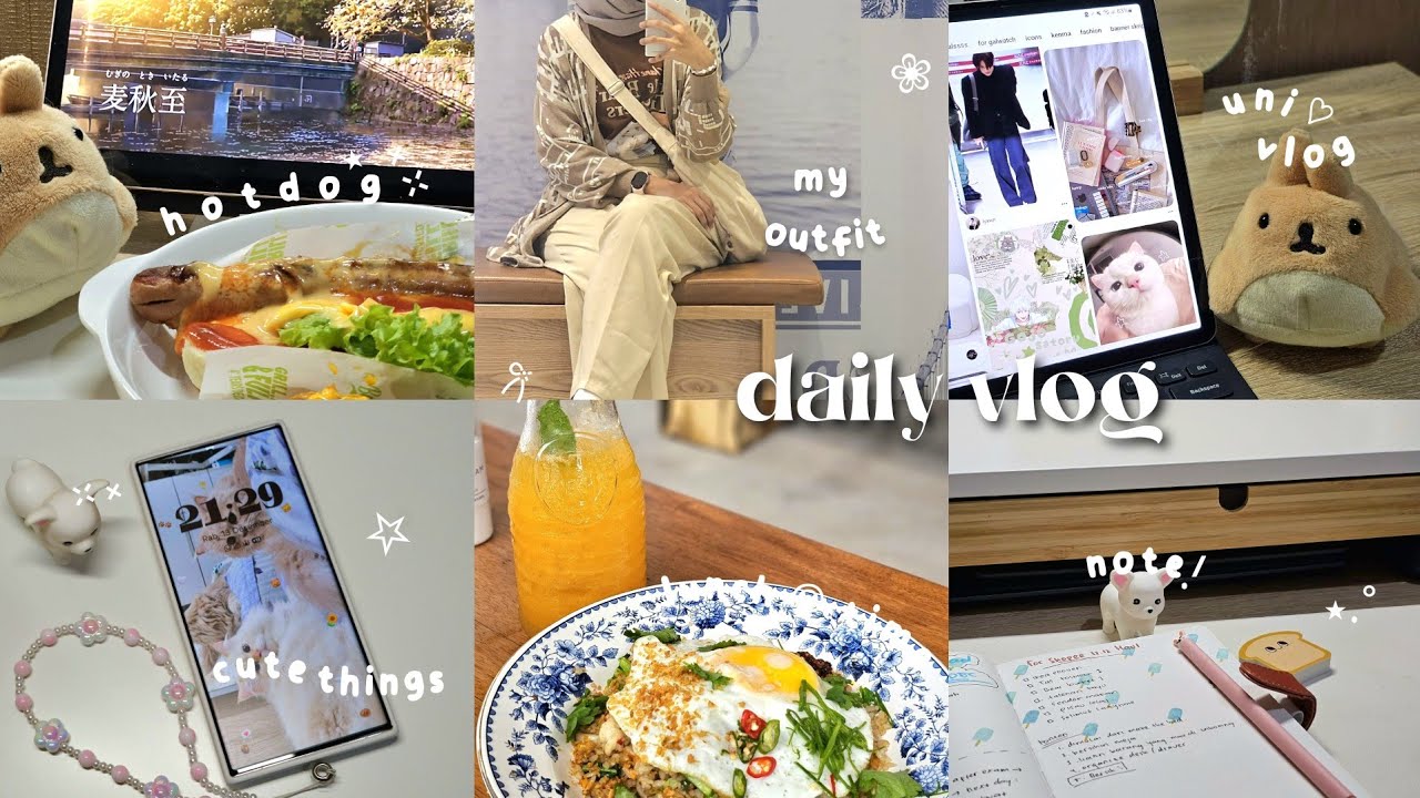 daily vlog🧸 🍪 : productive days, miniso haul, realistic days, study vlog, spending weekend, food!