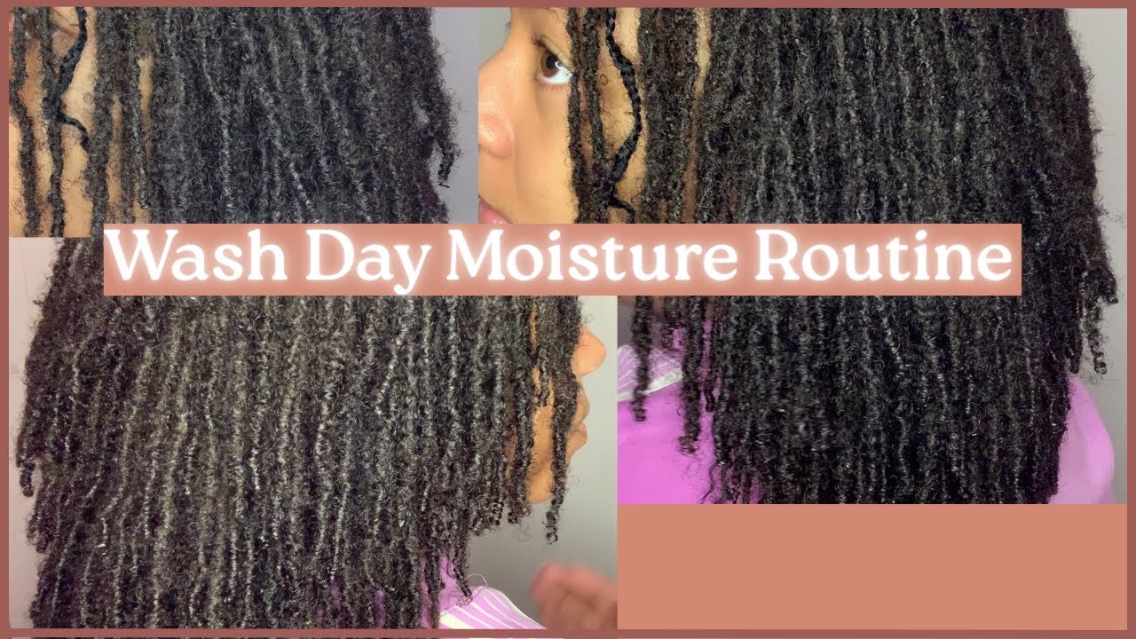Moisture Routine on Wash Day