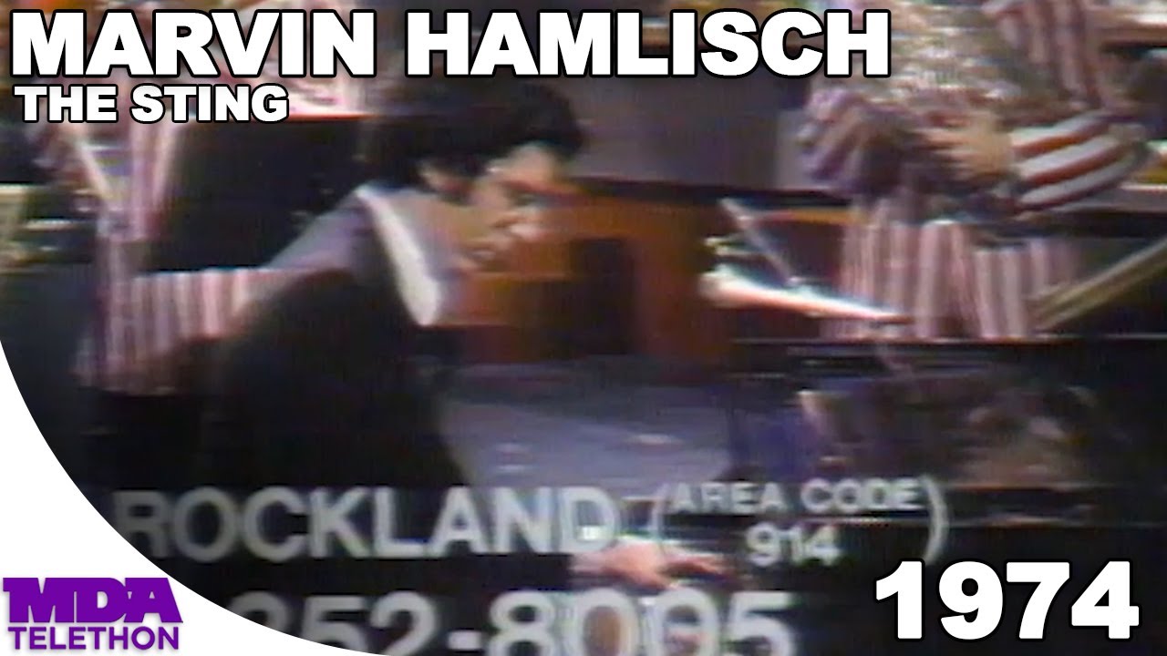Marvin Hamlisch - The Sting | 1974 | MDA Telethon