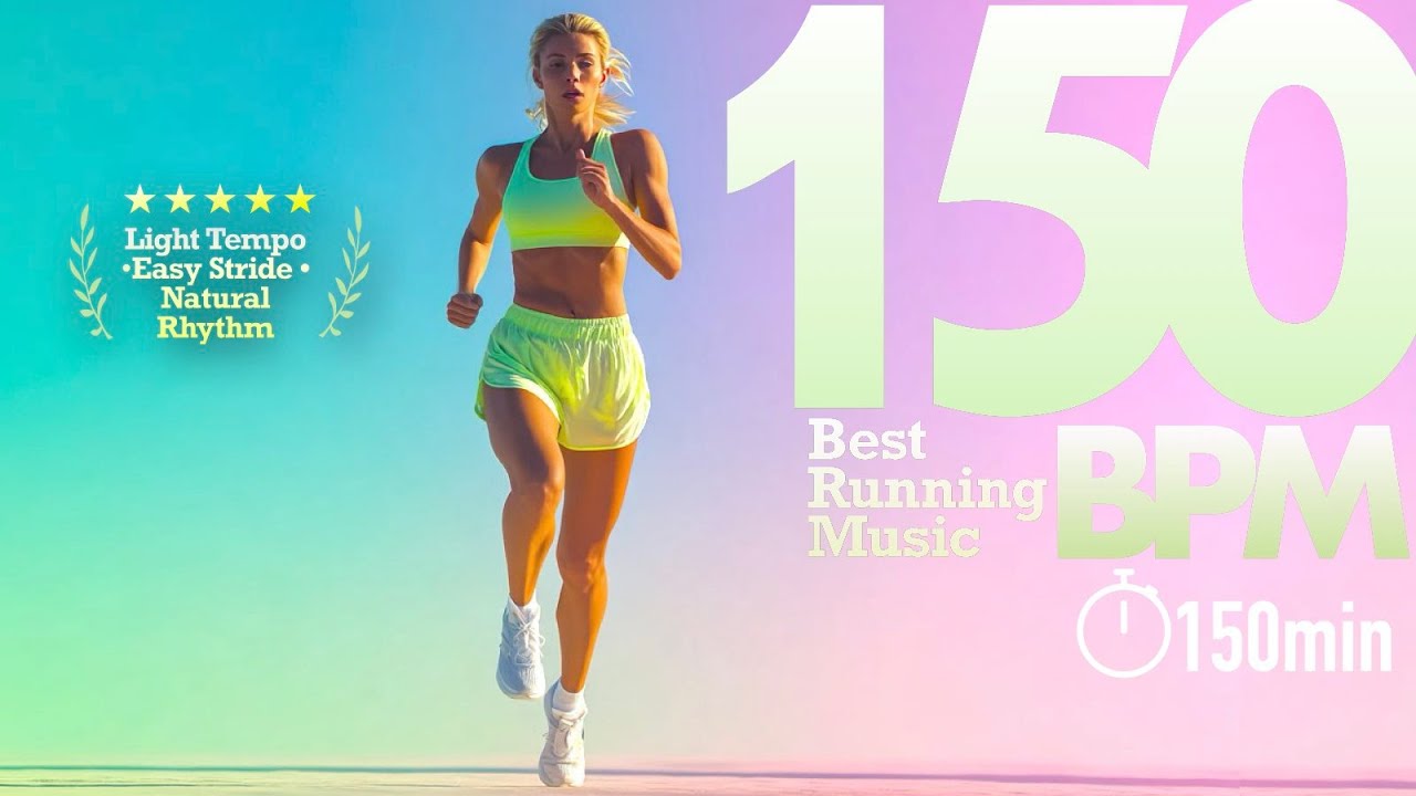 150-Minute 150BPM Running Music | Start Running Today | Easy Tempo Endurance Mix
