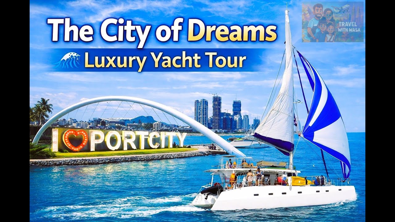 The City of Dreams 🌊 | Luxury Yacht Tour #colomboportcity #luxuryyacht #srilankatravel #colombo