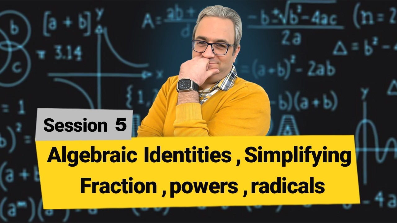 conjugate identities and solve some examples - session 5