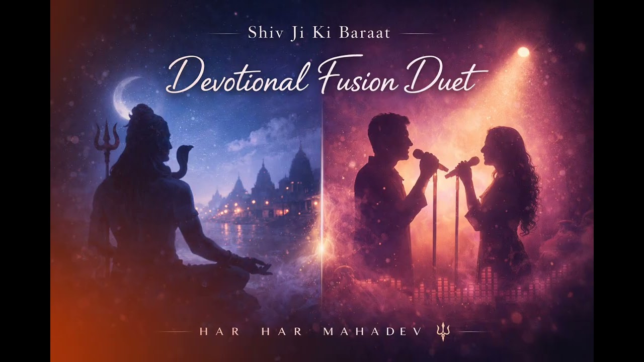 Shiv Ji Ki Baraat – Devotional Fusion Duet | Har Har Mahadev | Maha Shivaratri Special 2026