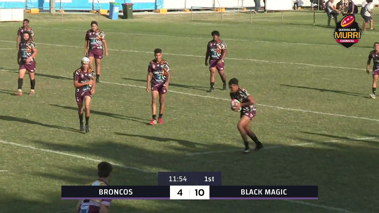 Deadly Choices Broncos V Black Magic U18 Boys