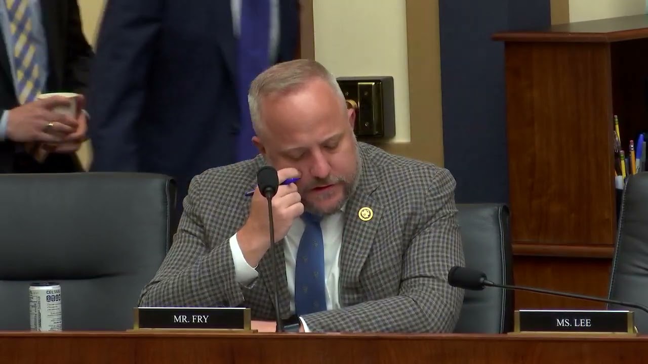Rep. Fry joins House Judiciary Committee hearing on intellectual property 5.7.2025