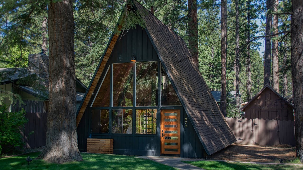A-Frame Cabin Tour | Kitchen & Bath Remodel by SHEMSS