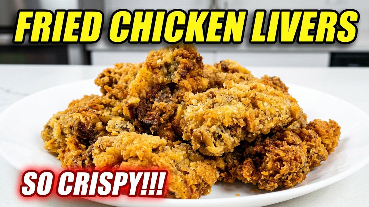 FRIED CHICKEN LIVERS 🧆 PRITONG ATAY NG MANOK