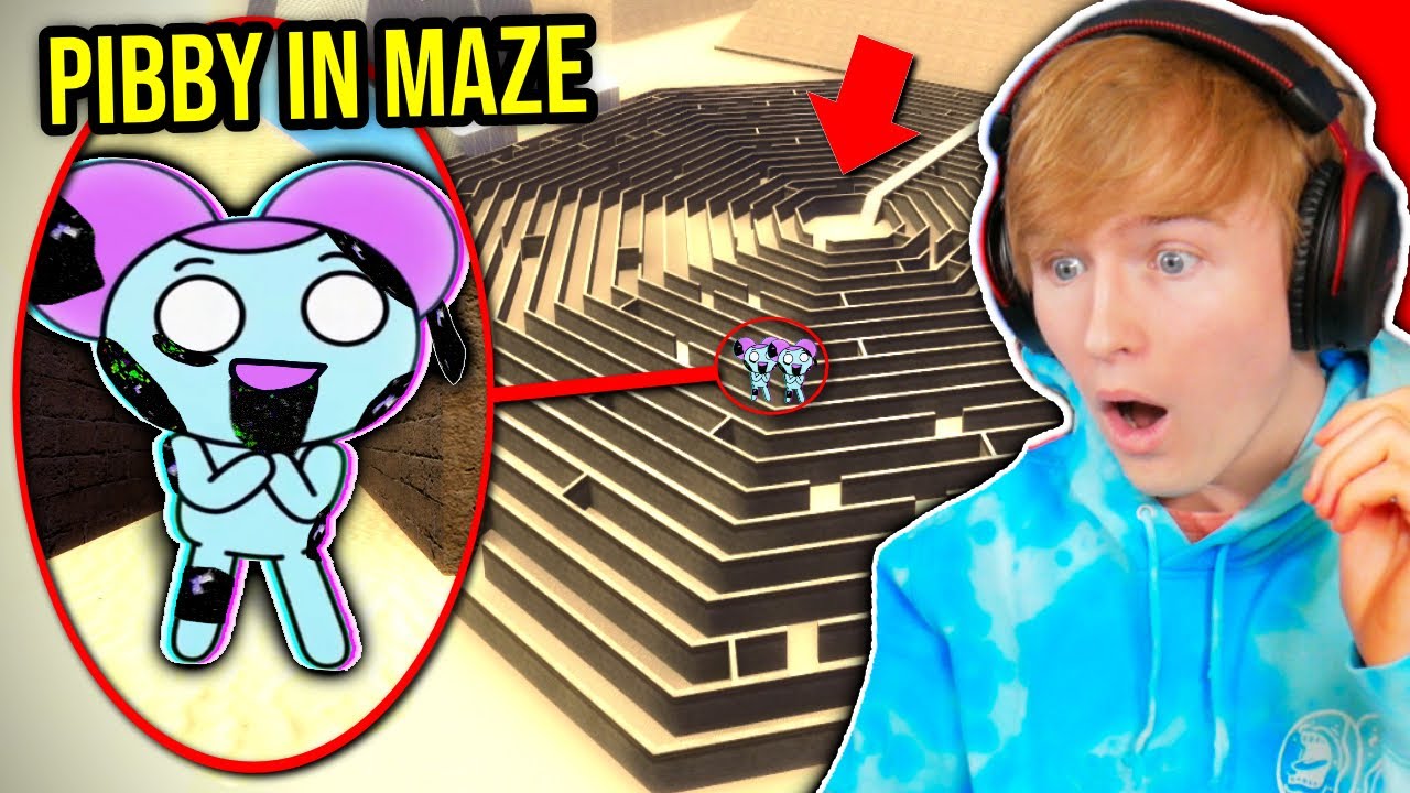 Learning With Pibby in MAZE!! (Garry's Mod Nextbot)