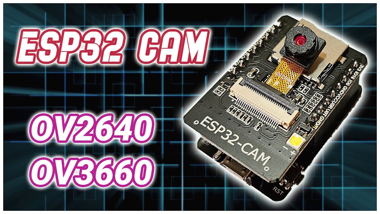 Esp32: Cómo usar la ESP32-CAM - Tutorial - OV2640
