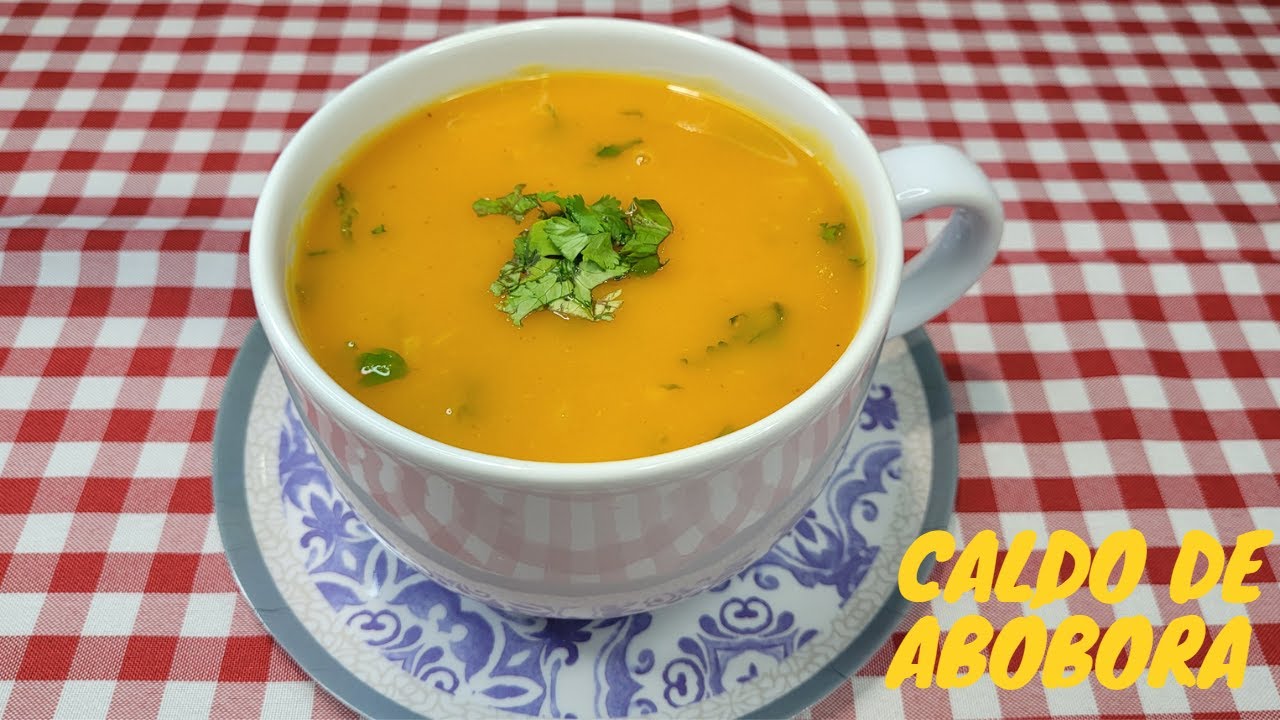 COMO PREPARAR UM DELICIOSO CALDO DE ABÓBORA I RECEITAS SABOROSAS