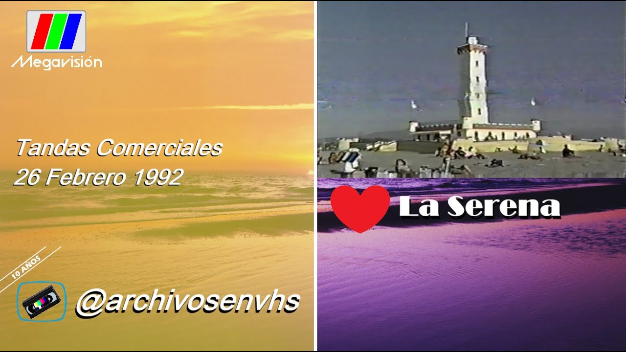 Tandas Comerciales Megavisión - 26 Febrero 1992