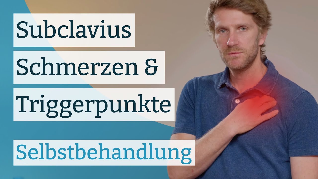 Subclavius Schmerzen und Triggerpunkte selbst behandeln