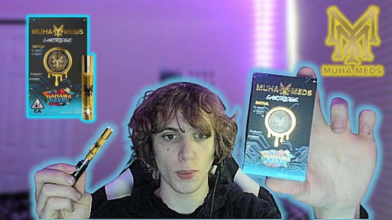 Muha Meds Bahama Berry's x Bubble Gum Burst v3 Review (almost greened) #vapelife #muha