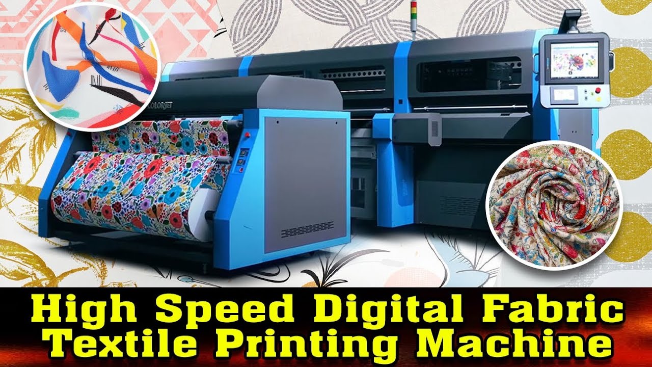 Revolutionize Your Textile Printing: High-Speed Digital Fabric Printing Machine.