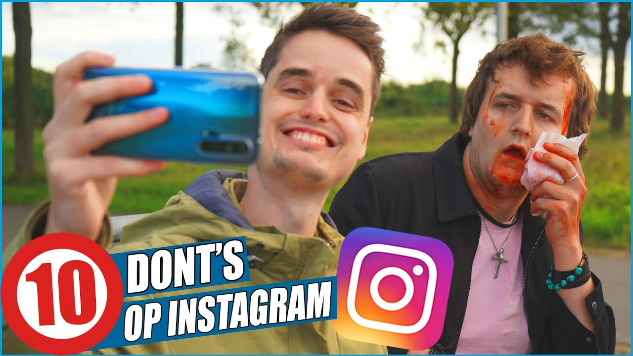 10 Dont's op Instagram! (Met Don/GameMeneer)