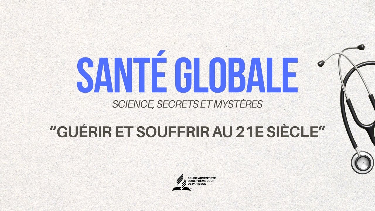 Conférence : Guérir et souffrir au 21ème siècle - Dr Ruben Dursus-Élisée