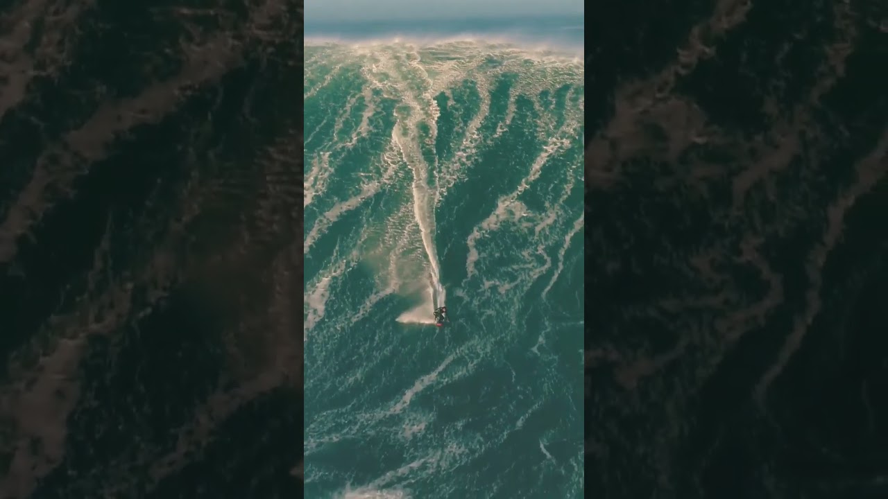 Lucas Chumbo surfando as maiores ondas do mundo em Nazaré! 🌊🏄