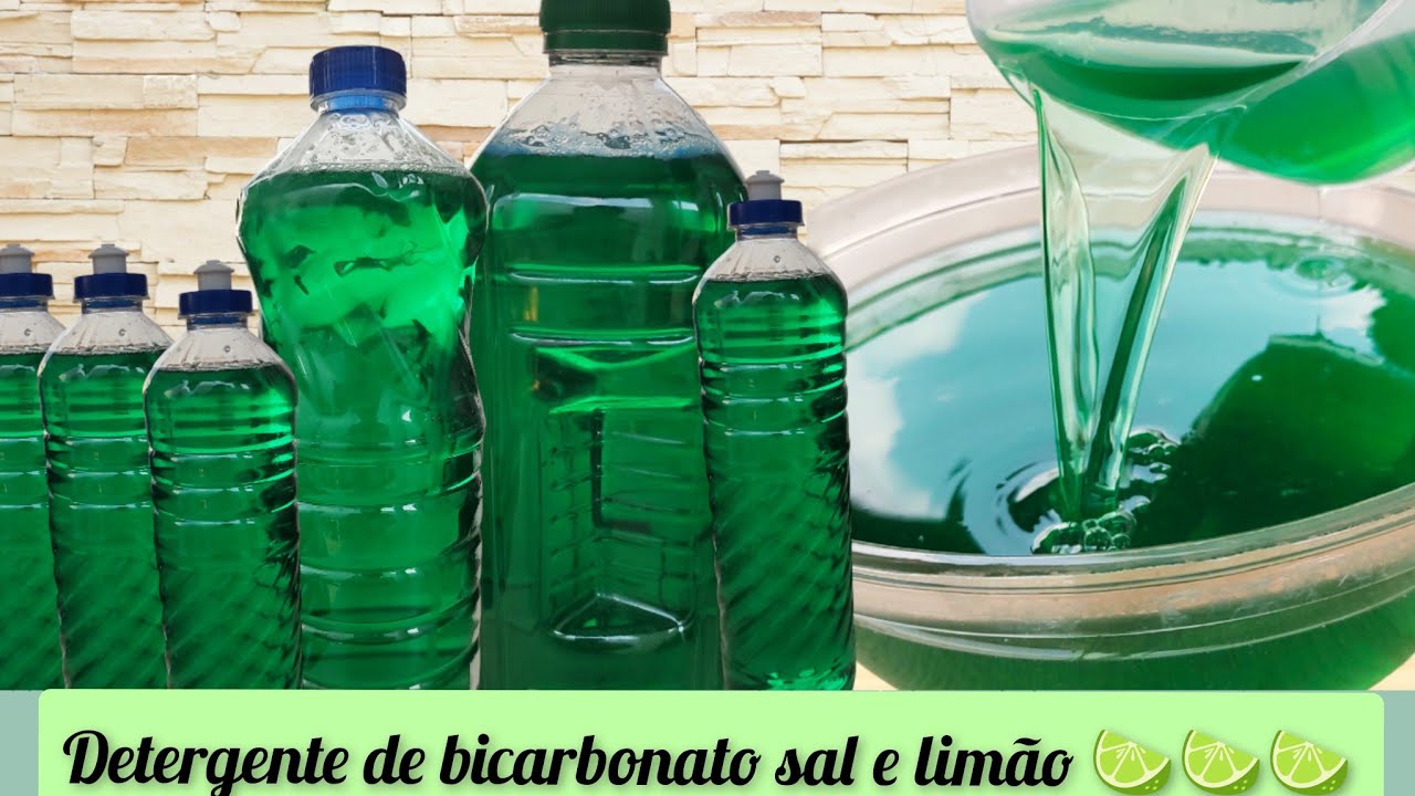 🚀 detergente de bicarbonato sal e limão uma potência que sua louça vai agradecer 💲 qualidade 🤑🤑🤑