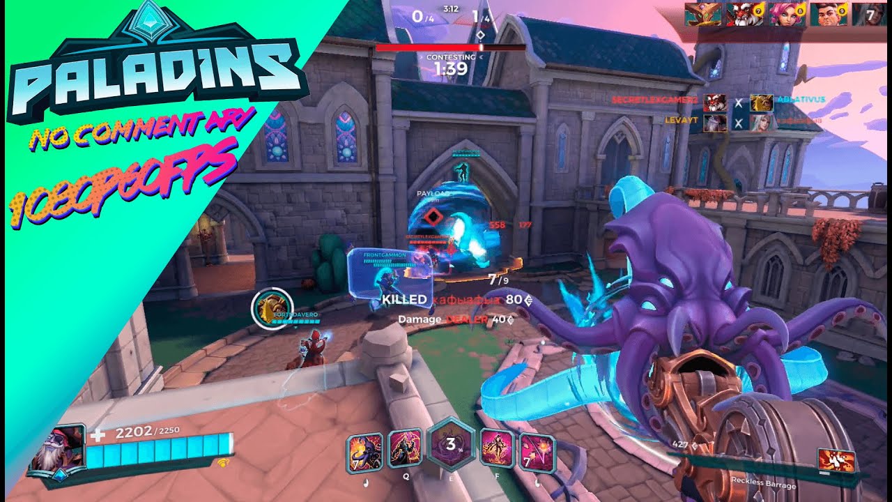Paladins: Dredge (Siege, Stone Keep) Gameplay (No Commentary) [1080p60FPS] PC