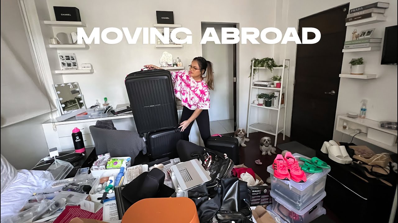 packing my entire life… | moving abroad ep.2