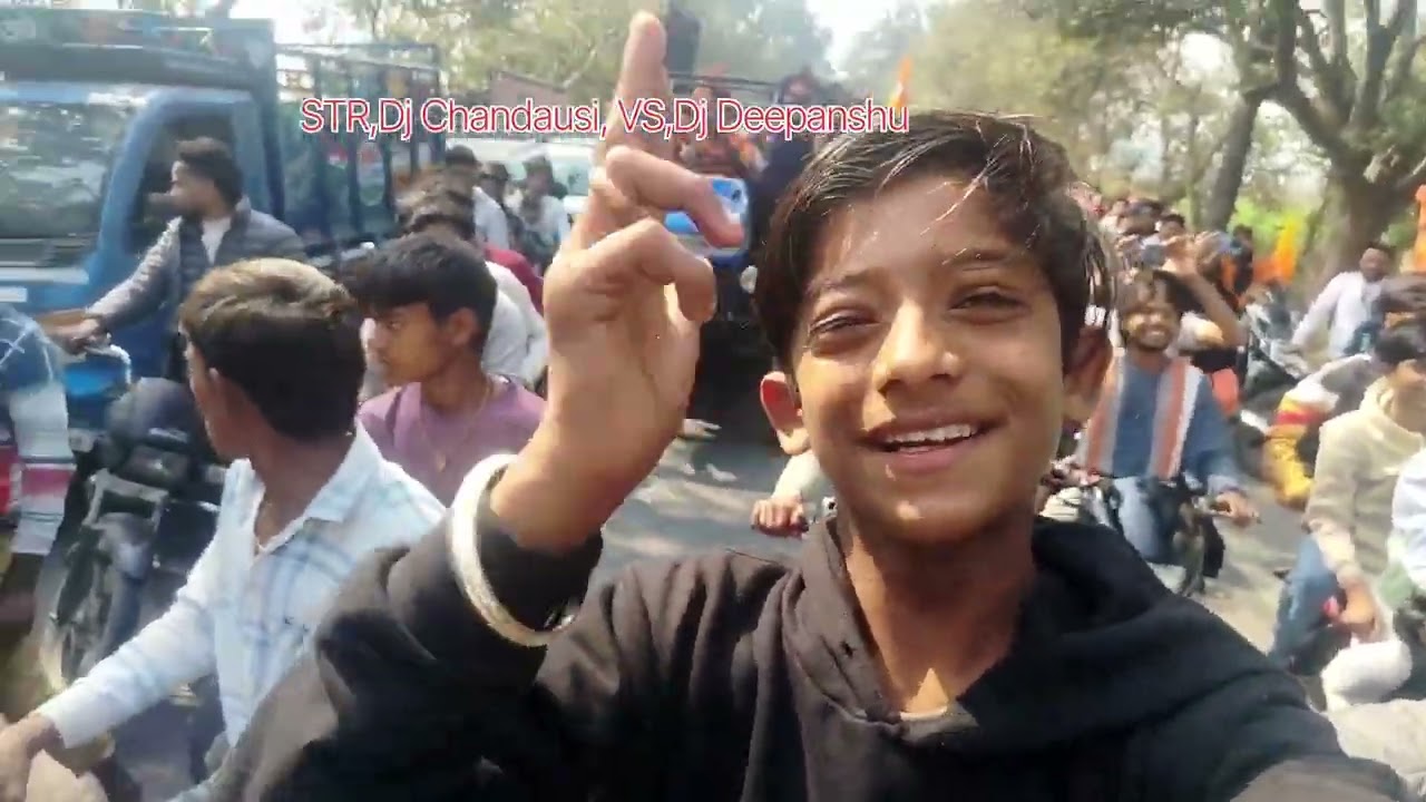14 February Shiv teras Chandausi ki kavad yatra,#2026#dj#chandausi#competition#vlogger#india#youtube