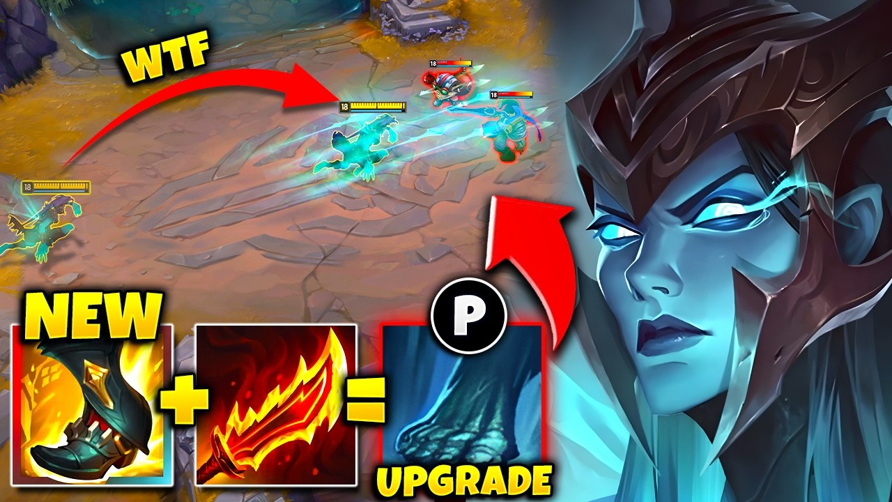 Kalista but my passive jumps 2x the distance with this build... (THIS IS BROKEN)
