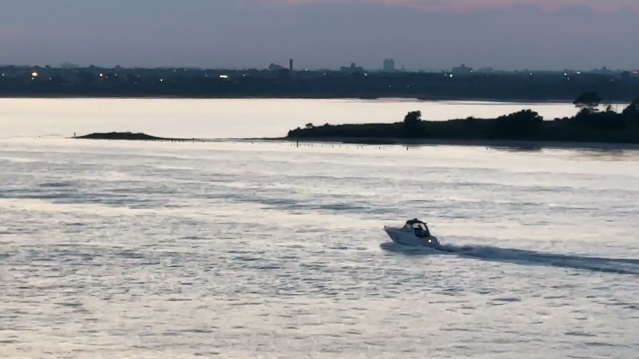 Glass Bottle Beach as seen from Marine Parkway &ndash; Gil Hodges Memorial Bridge Brooklyn NYC USA 2023