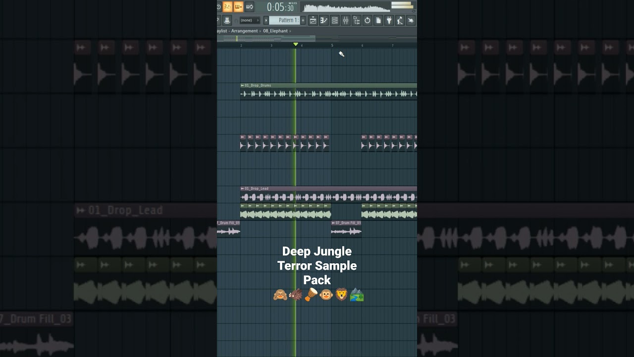 DEEP JUNGLE TERROR SAMPLE PACK #SHORT