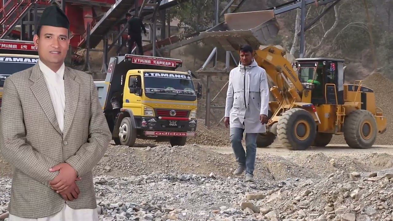 ललितपुरको ढुङ्गा खानी #stonemine# of lalitpur 