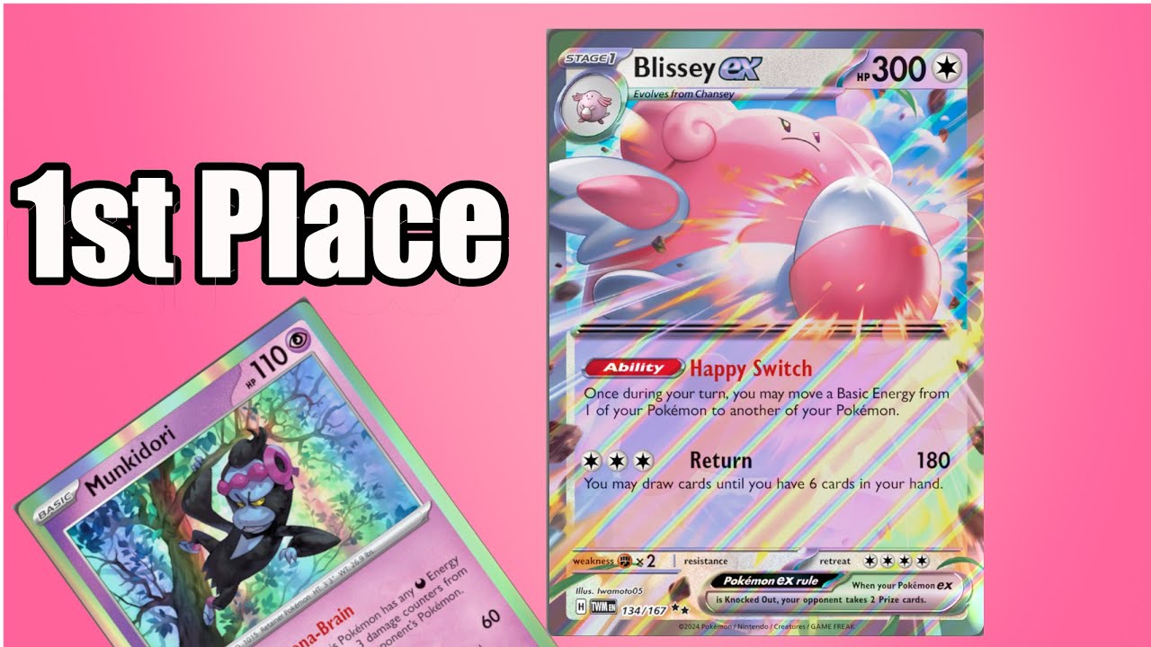 1st Place BLISSEY EX Deck Will Ruin The Meta (Twilight Masquerade)