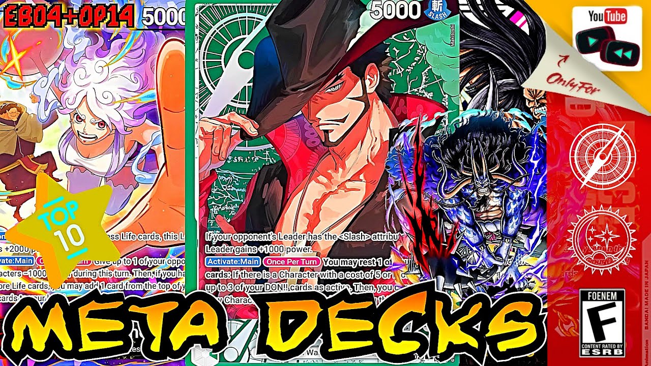 Топ-10 ЛУЧШИХ мета-колод EB04 + OP14 уже здесь!.. (Они невероятно разнообразны) | Карточная игра ...