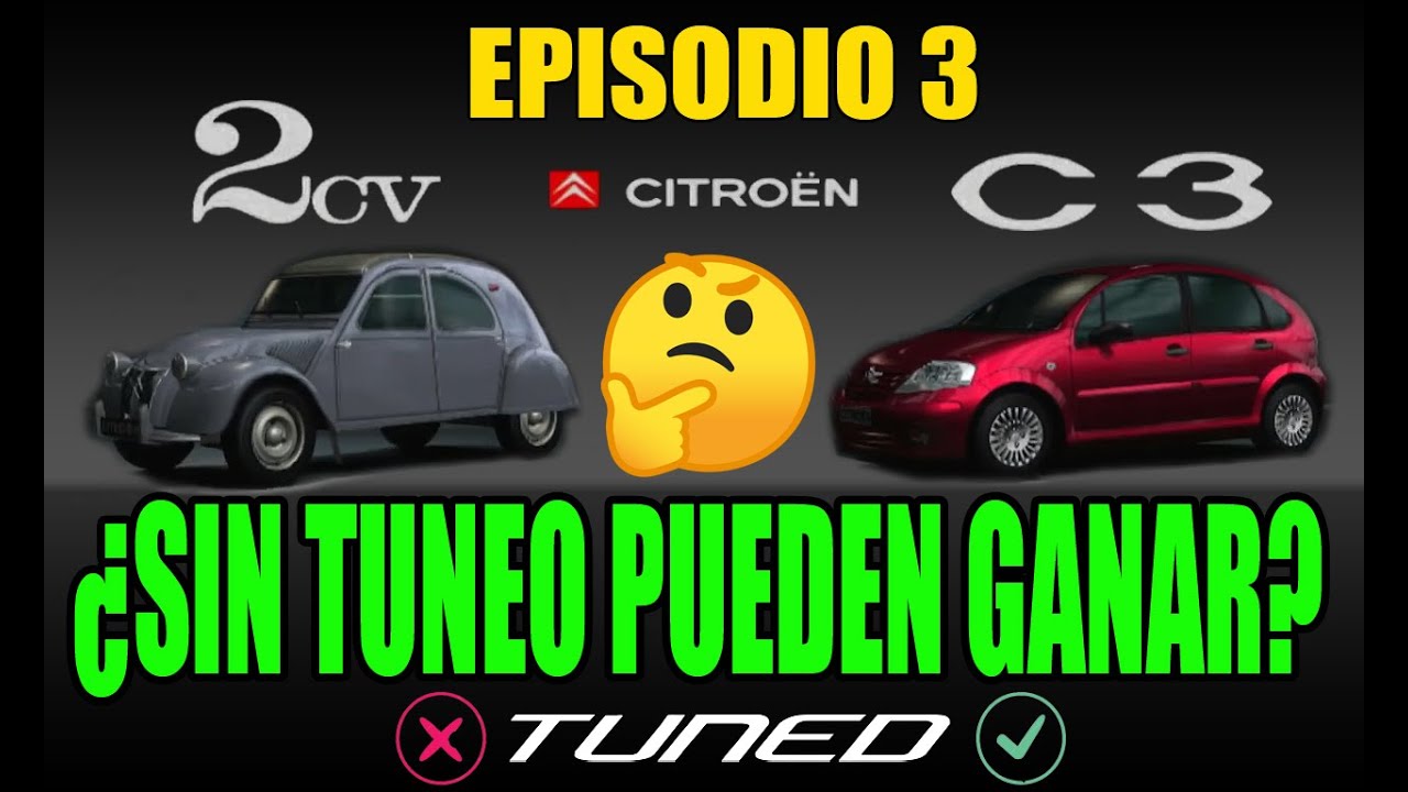 Gran Turismo 4 PS2 Public Beta - EP03 CITROËN 2CV vs. C3 