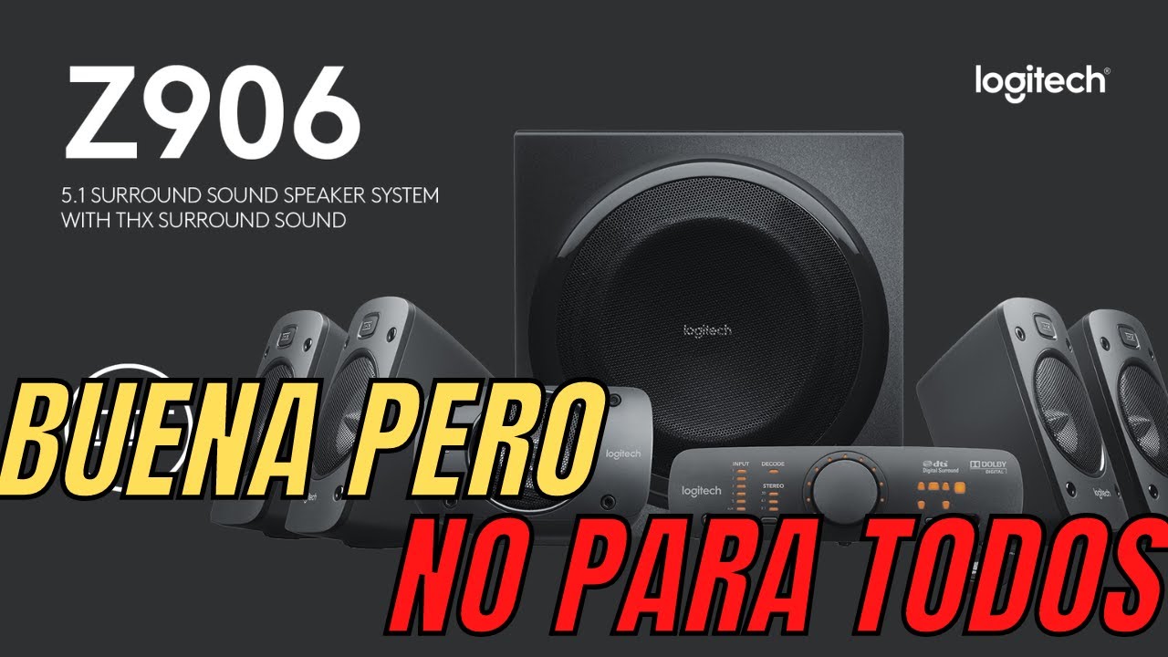LOGITECH Z906 REVIEW EN ESPAÑOL [2022] 🚀 ANALISIS DE LA Z906 DE LOGITECH 🥇