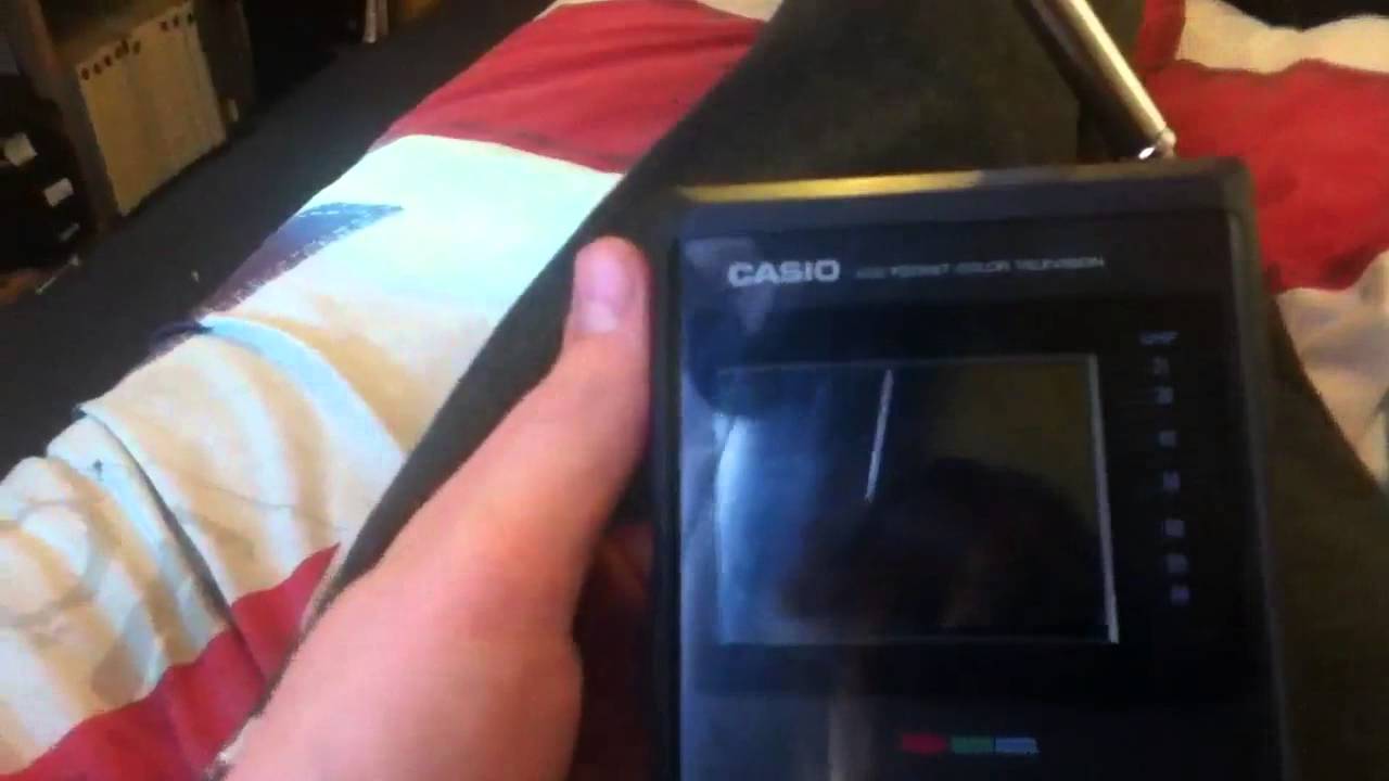 Casio TV1400 portable LCD television